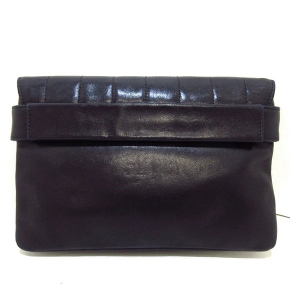 🔥❤️ CHANEL CHOCOLATE BAR 2.55 LAMBSKIN FLAP CLUTCH/WAIST BAG 🔥❤️ - Picture 11 of 16